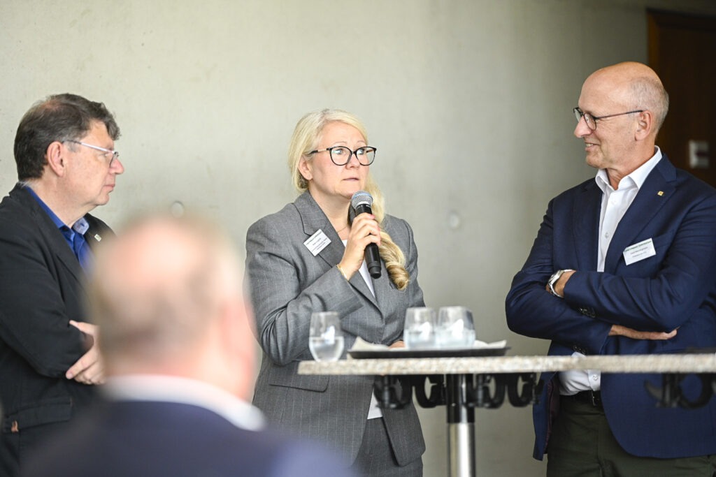 Diskussionsrunde beim KNAPPMANN Symposium in Elsdorf