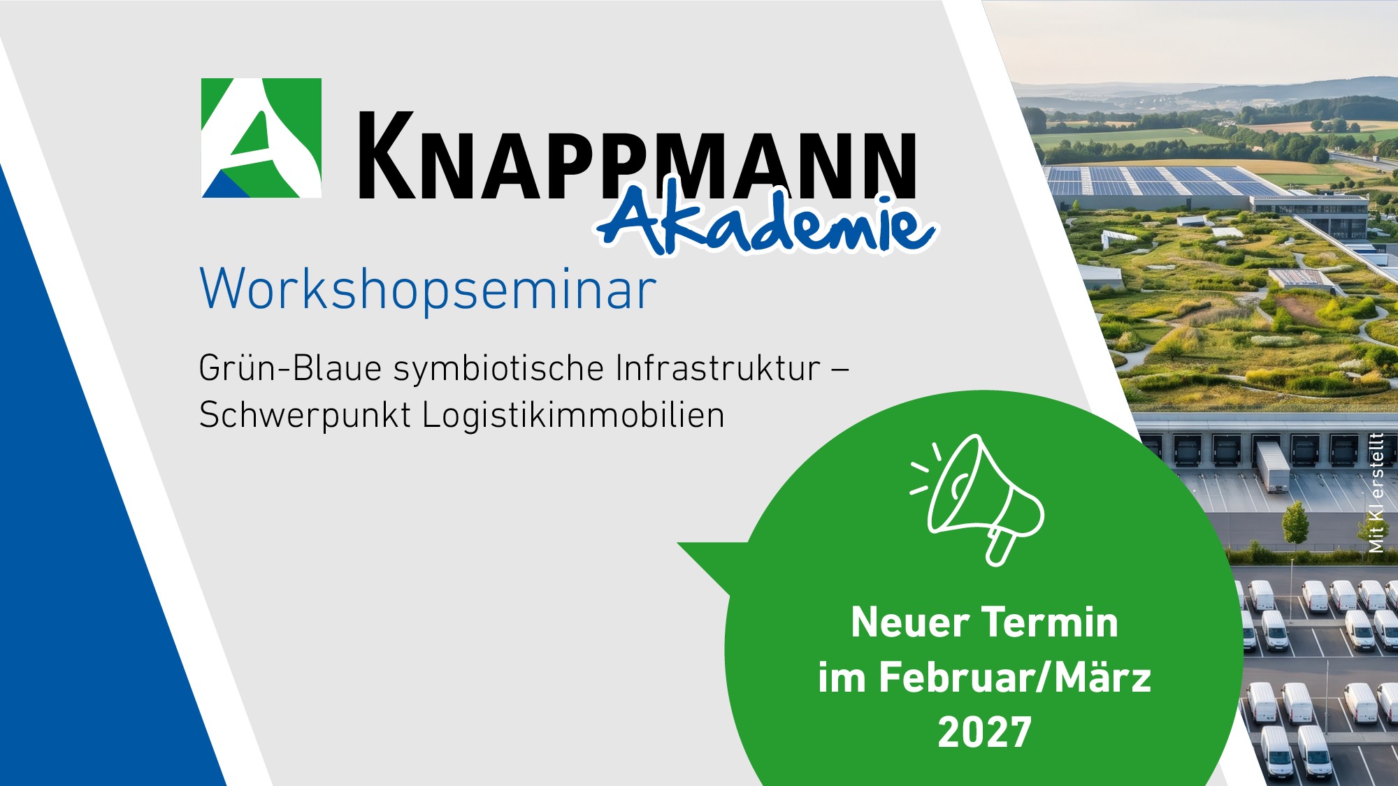 Webseitenbanner mit Terminankündigung für Workshopsemianr im Februar/März 2027.