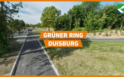 Thumbnail für das Projektvideo Grüner Ring Süd in Duisburg