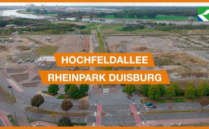 Thumbnail der Projektgeschichte Hochfeldallee RheinPark Duisburg.